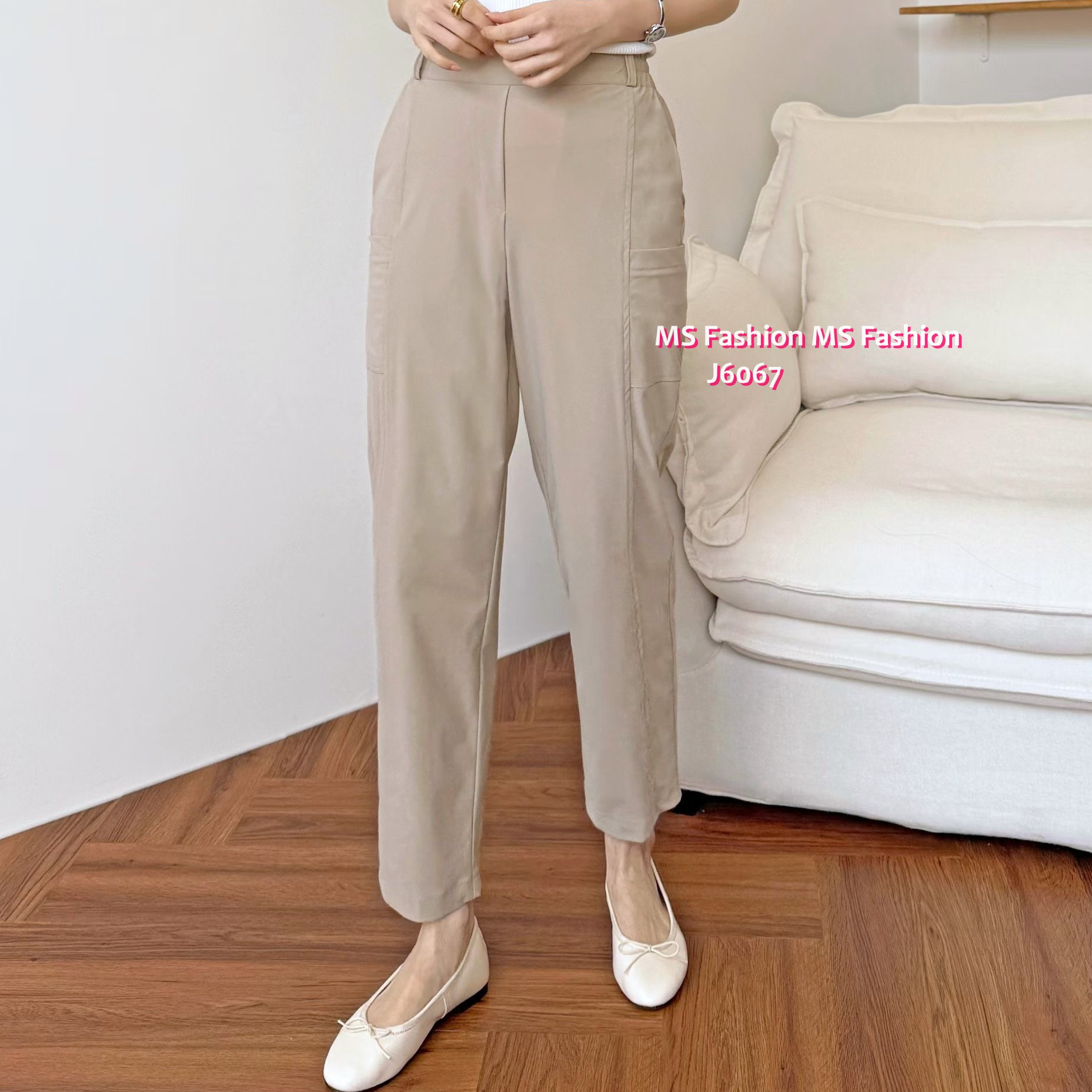J6067 小修腳休閒褲