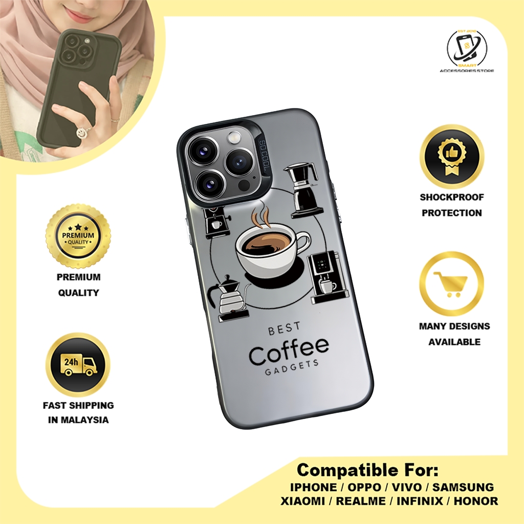 IMD CASE PHONE FOR REALME - DESIGN COFFEE C