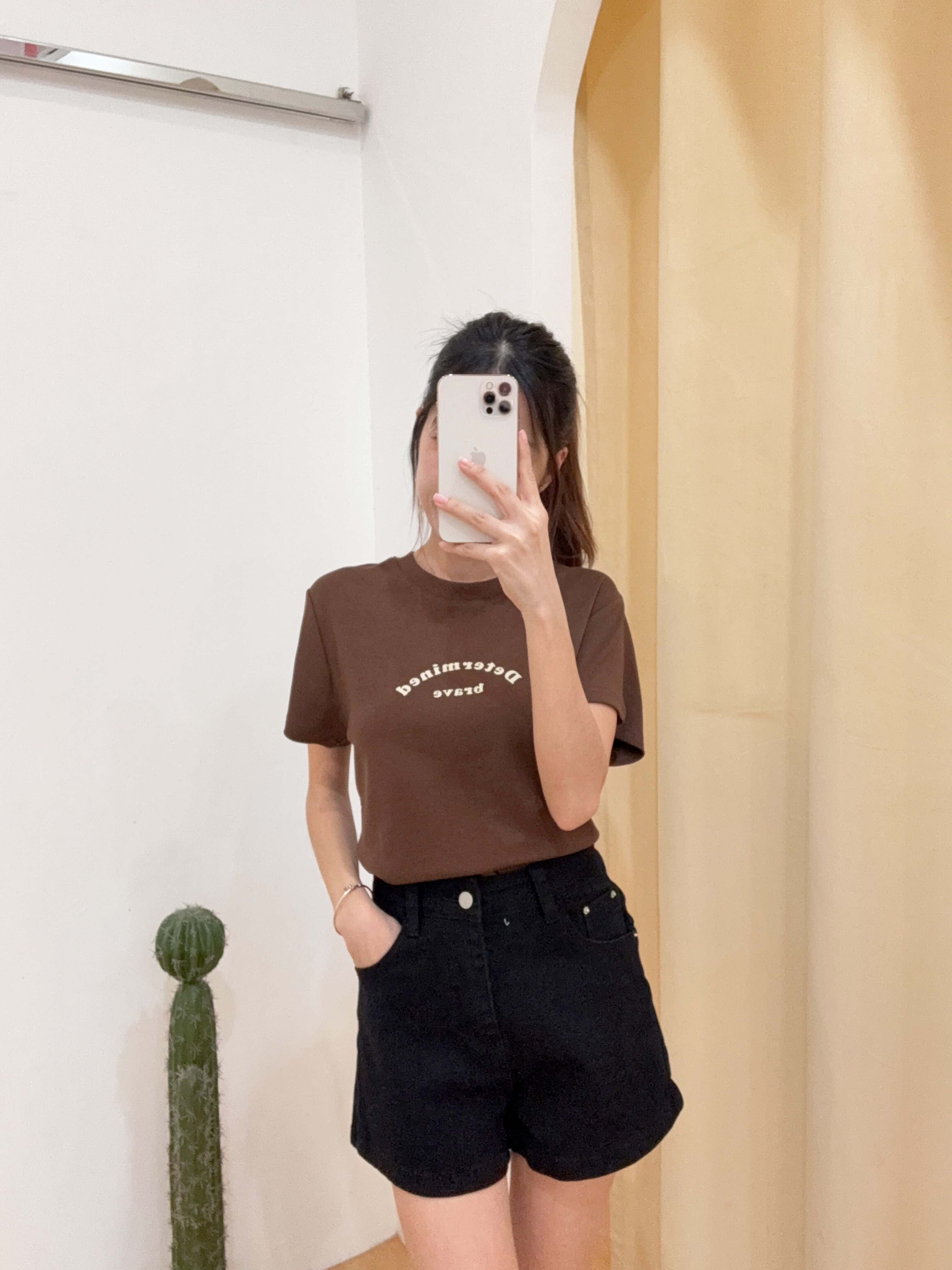 韩系时尚字母常规上衣 R2853