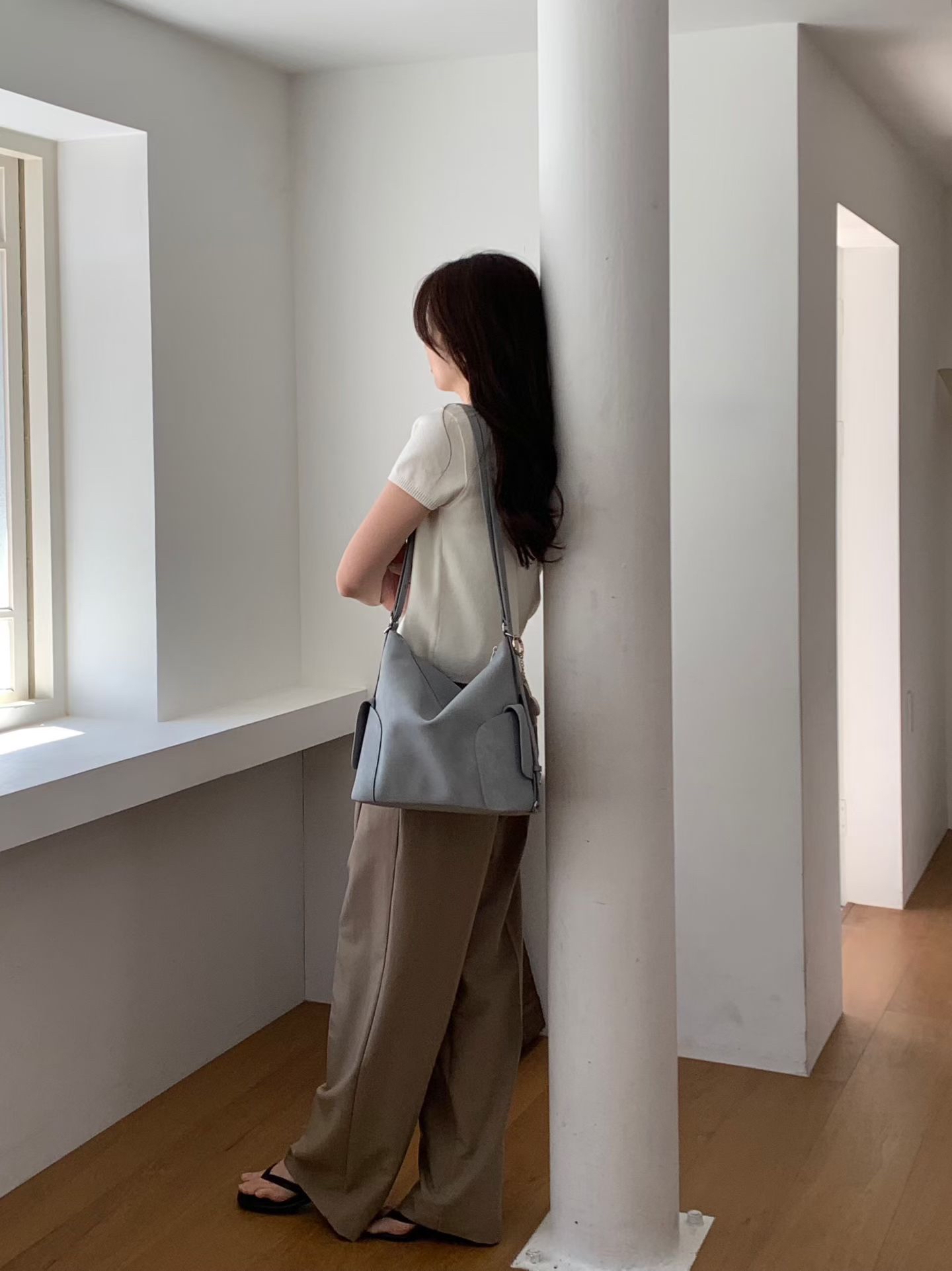 DM01_05 多用法Hobo bag (3色)