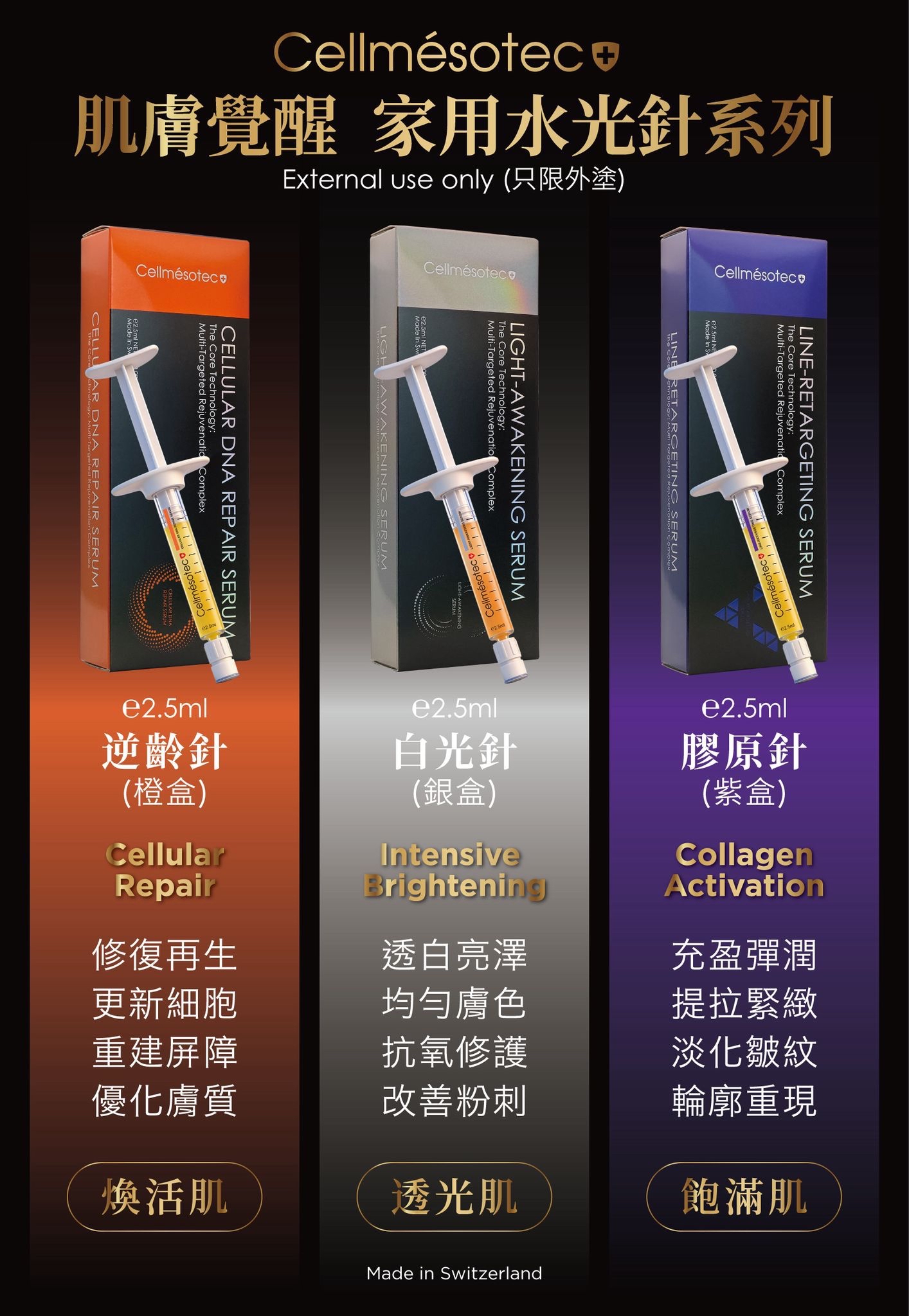 SW06 Cellmésotec家用水光針系列(2.5ML)