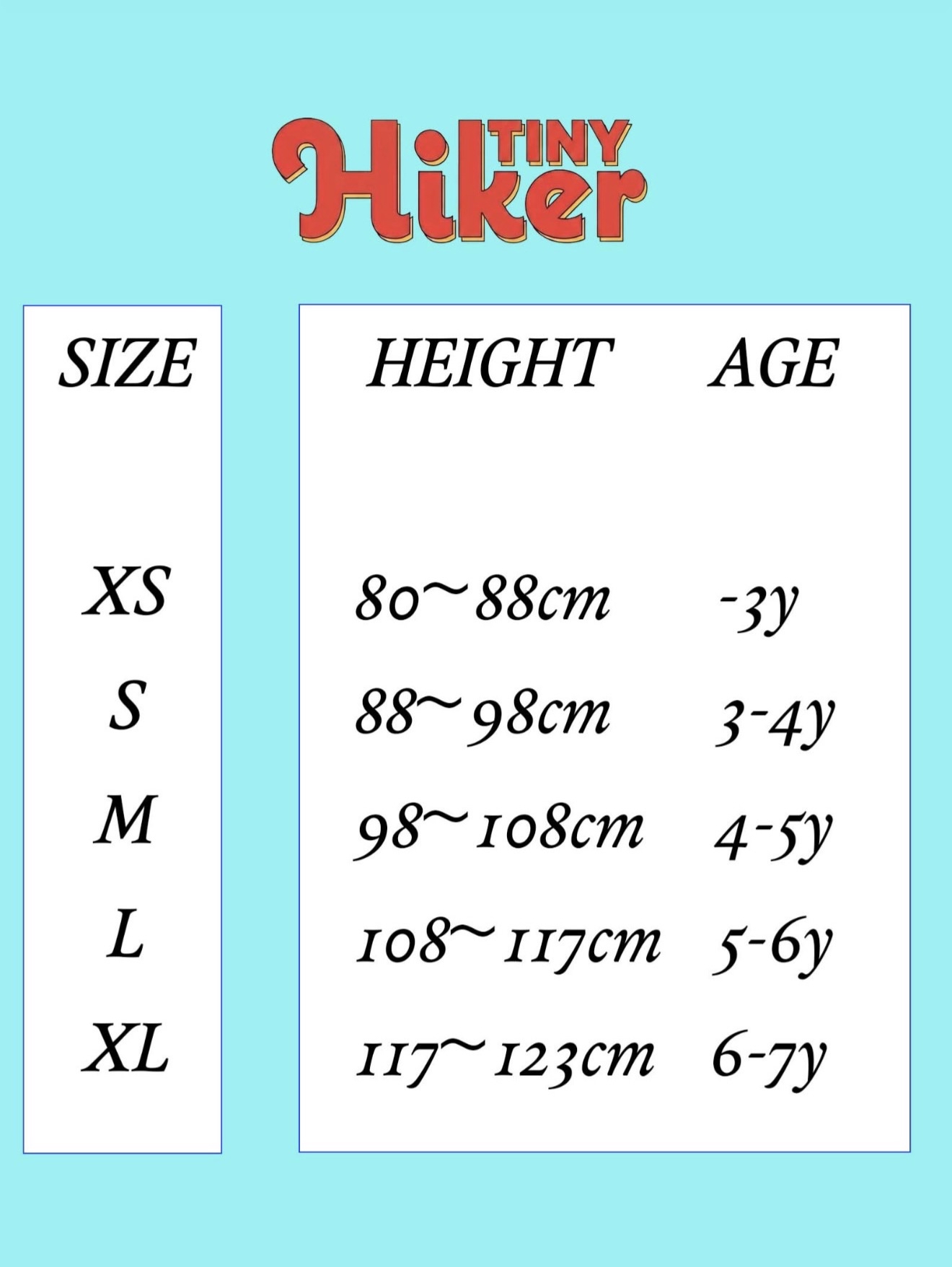 🇰🇷Tiny Hiker tee