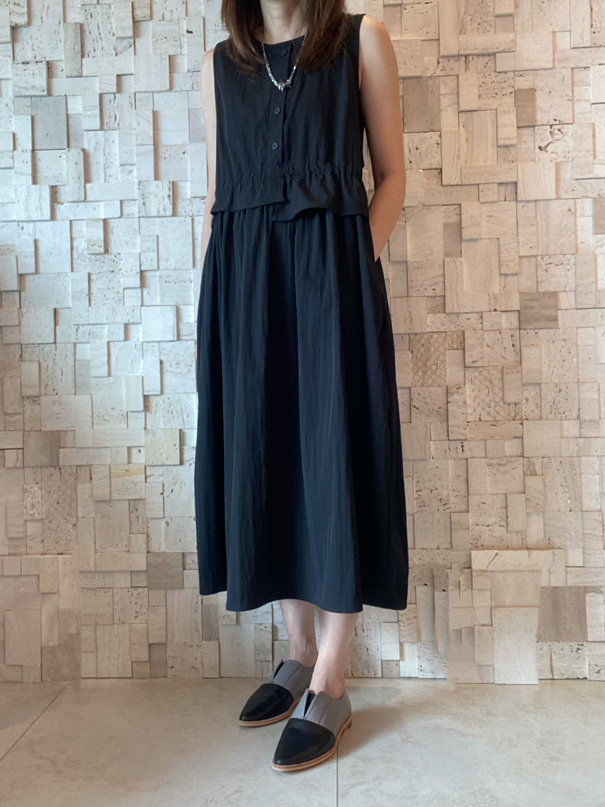 S00351 梳織索帶背心Op 💫