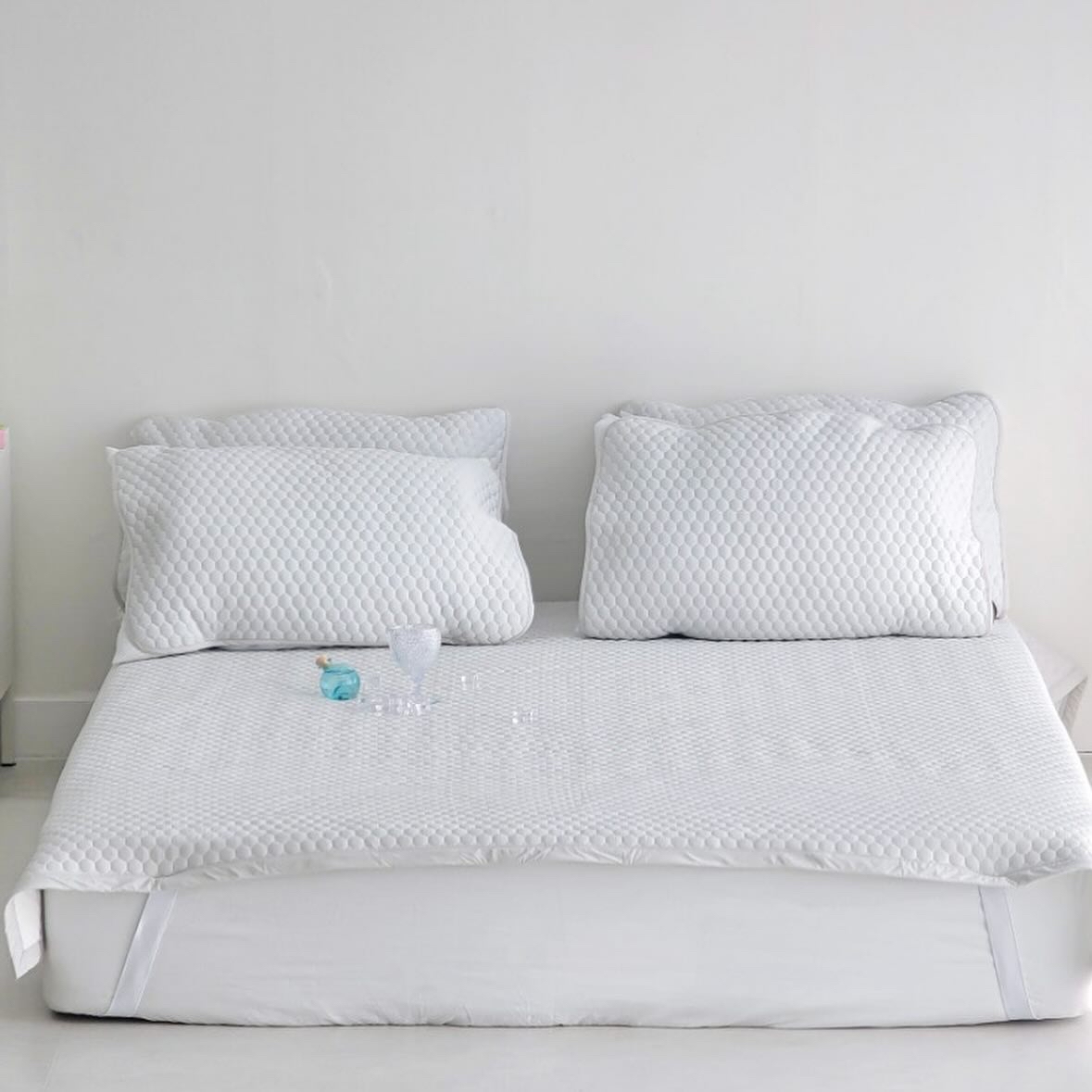 韓國製純色涼感床墊