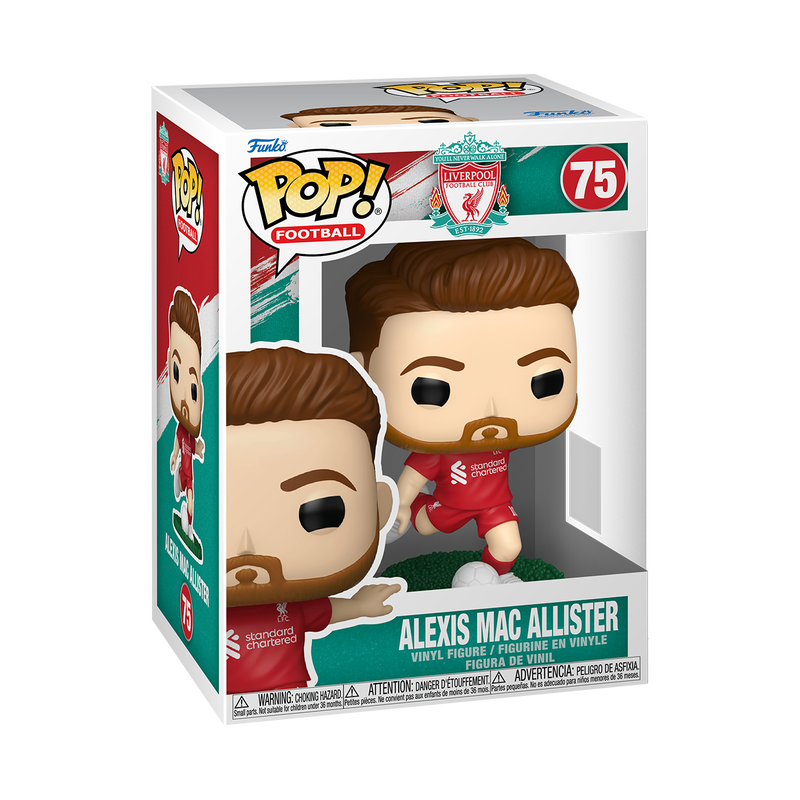 📦訂購 美國代購 Funko POP! LIVERPOOL Alexis Mac Allister Figure 利物浦 麥卡里士打 模型