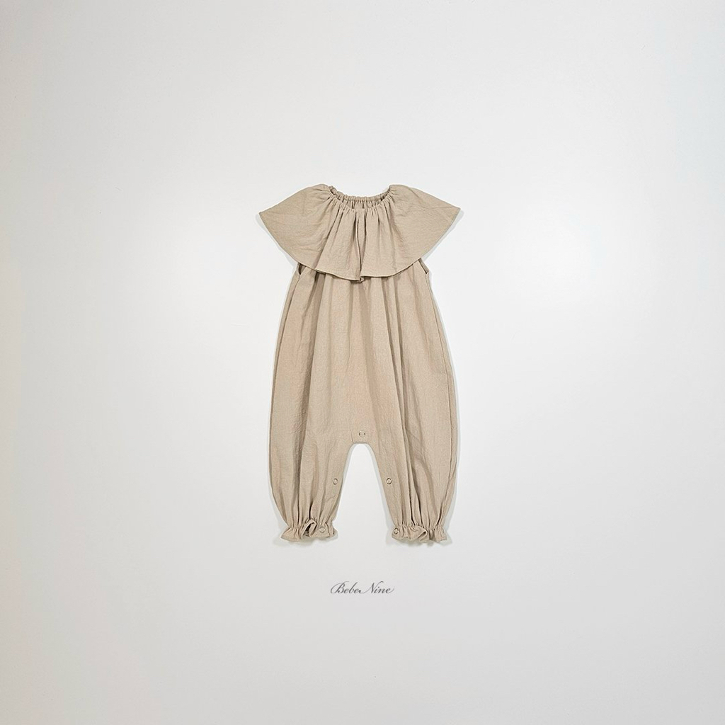 ☀️預訂 韓國直送☀️🇰🇷Bebenine兩色大荷葉領背心連身服