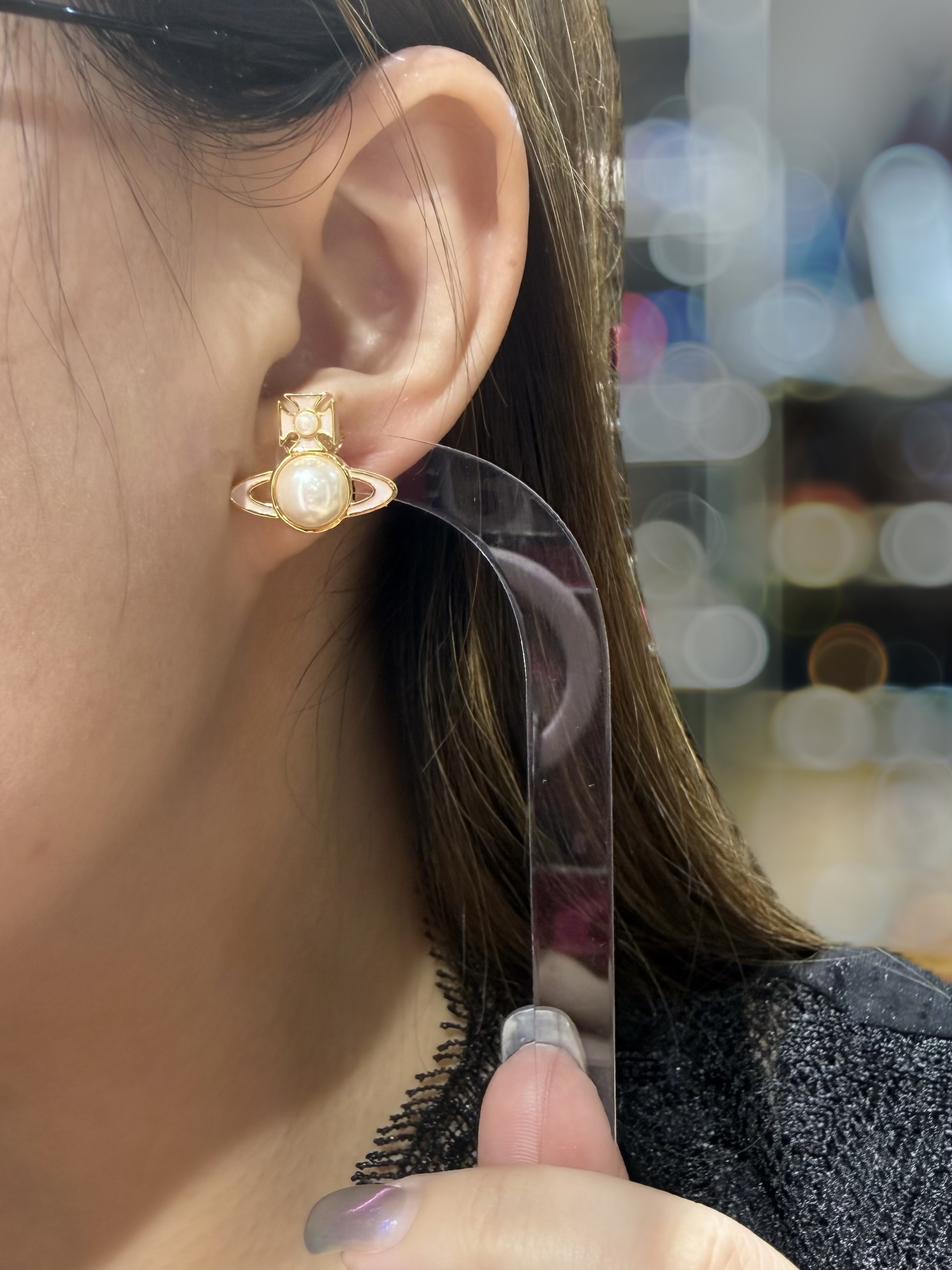 VW Tillya earrings pink/light G