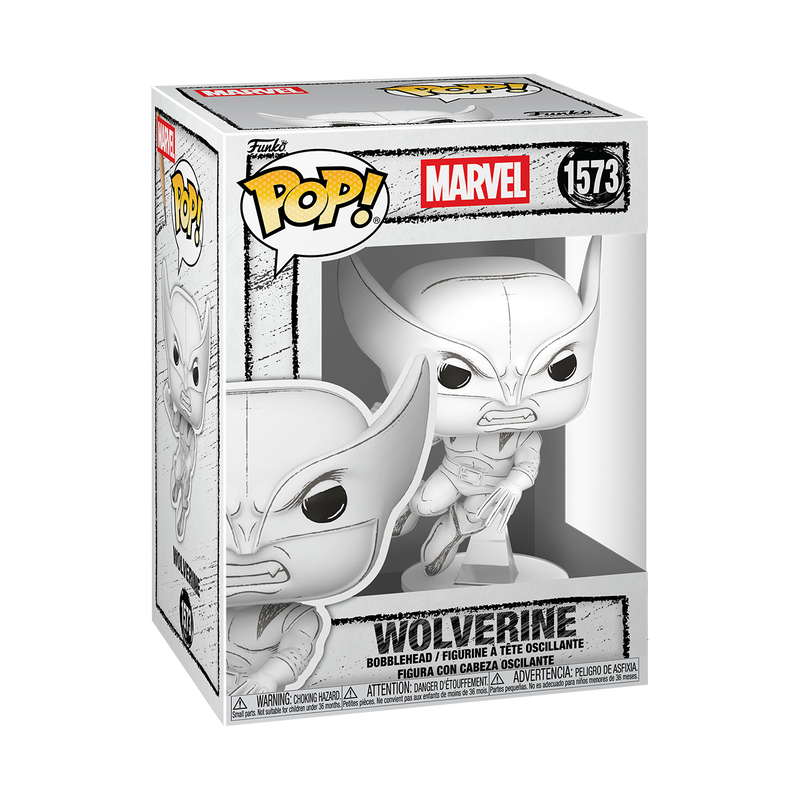 📦訂購 英國代購 Funko POP! Marvel Wolverine (Sketched Deco) Figure 狼人 模型