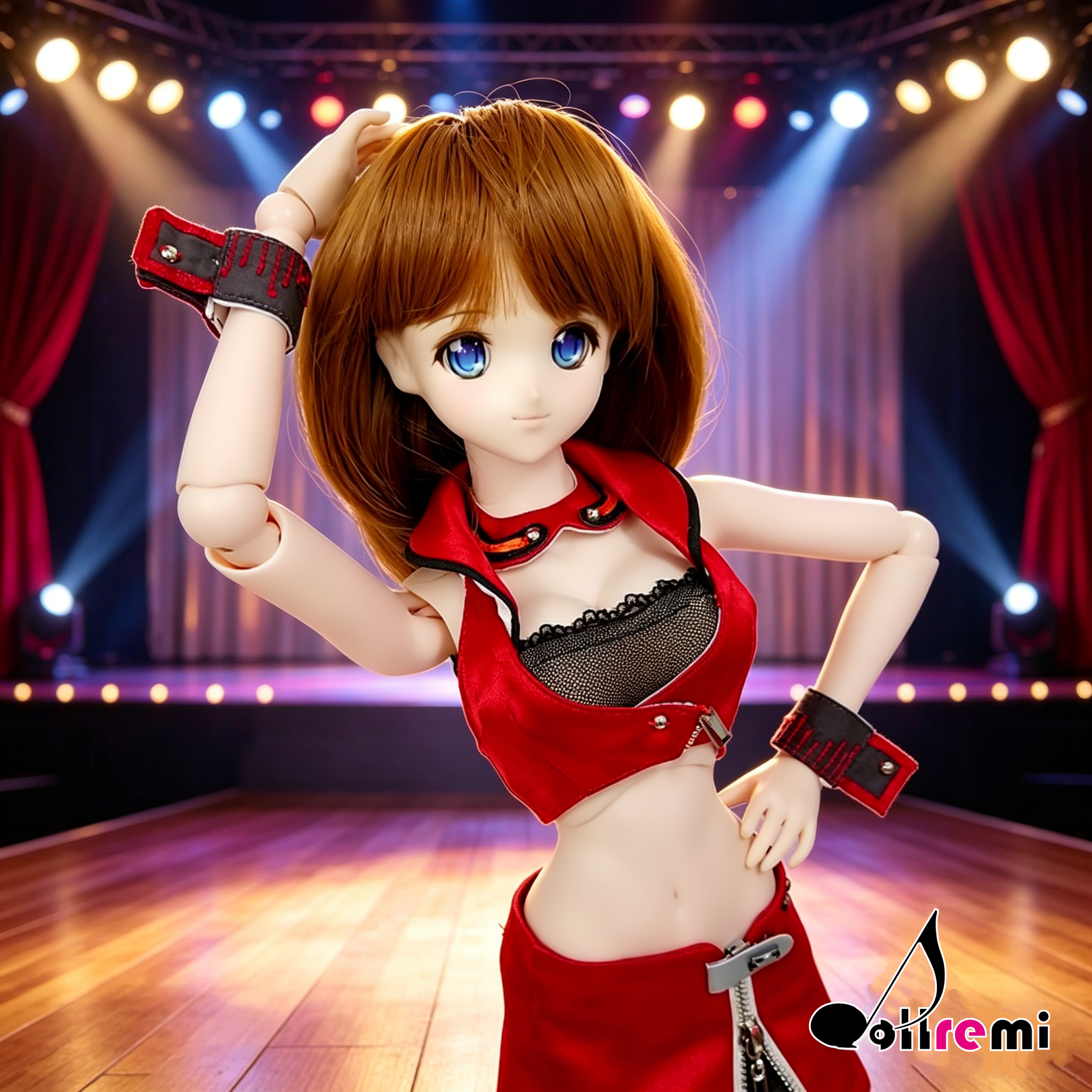 【dollremi】(DD0153) Cos Meiko V3 ~ 舞台裝~打歌服