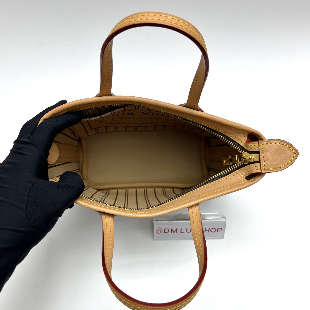 LV Monogram Neverfull BB GHW