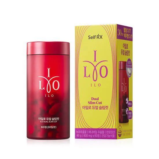 $158盒60粒。2盒起$148盒。ILO Dual Slim Cut 60 Tablets (1-month supply)瘦身補充劑