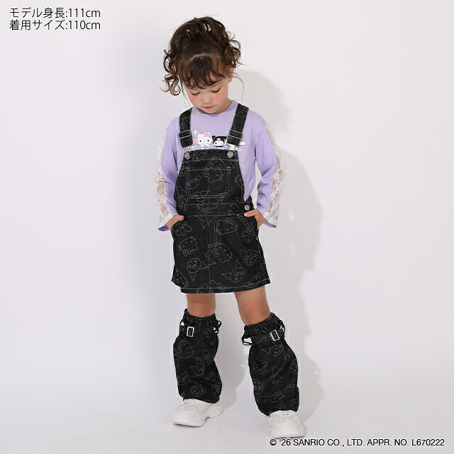 🆕【⭐訂購⭐】🌀 🇯🇵 日本直送 #Sanrio 拔染印花 牛仔 #背帶裙［2款選］ 🌀 [ELIA-0188] [261025]