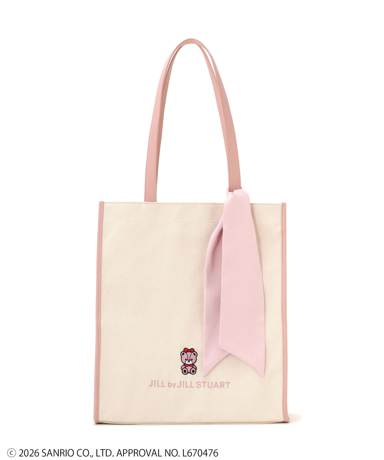 🎀【預訂】 JILL by JILL STUART Tiny Chum Collaboration Tote Bag - Pink