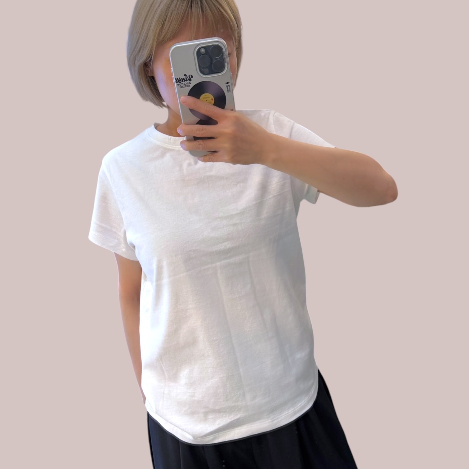 221489 淨色短袖Tee