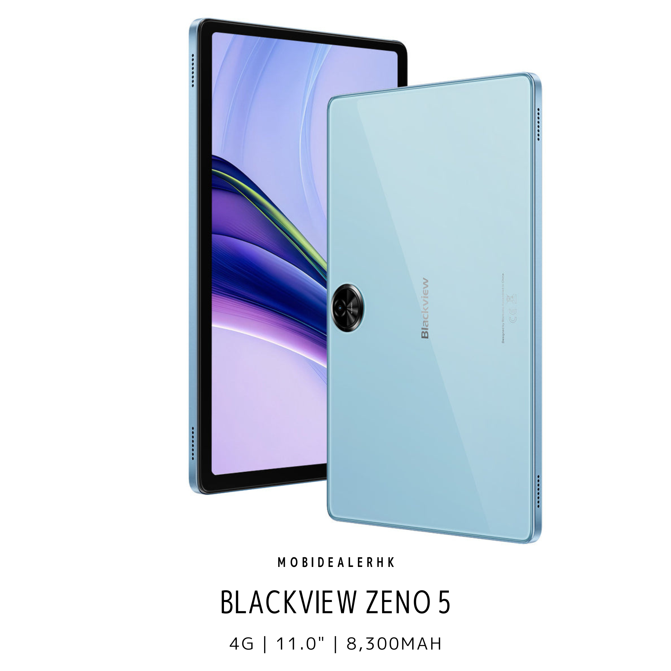 Blackview Zeno 5 | 4G | 平板電腦 | 11.0" 護眼屏 | 8300mAh 大電量