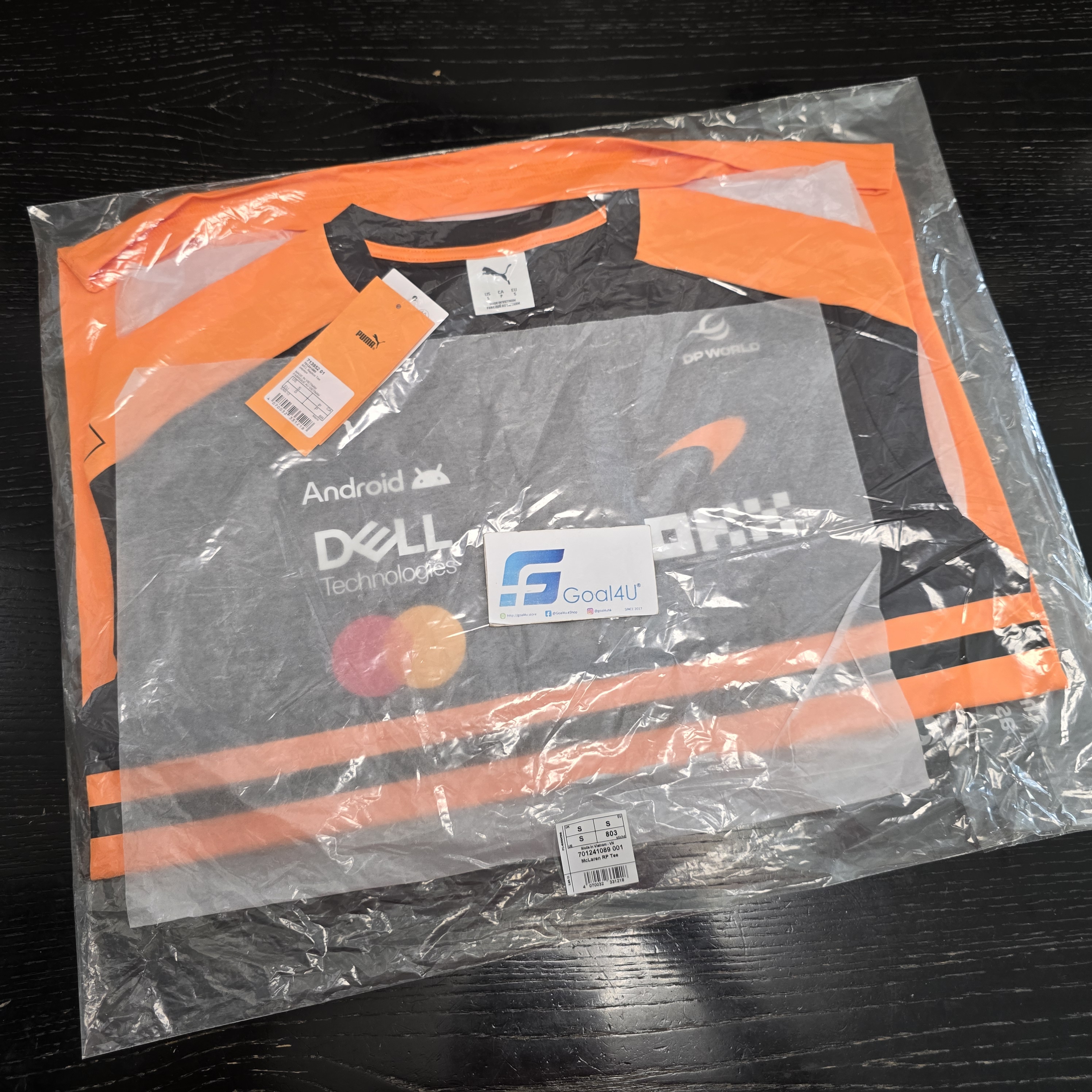 #部分碼現貨 Puma F1 McLaren 麥拿倫車隊 2026 官方車手 T-Shirt 701241089