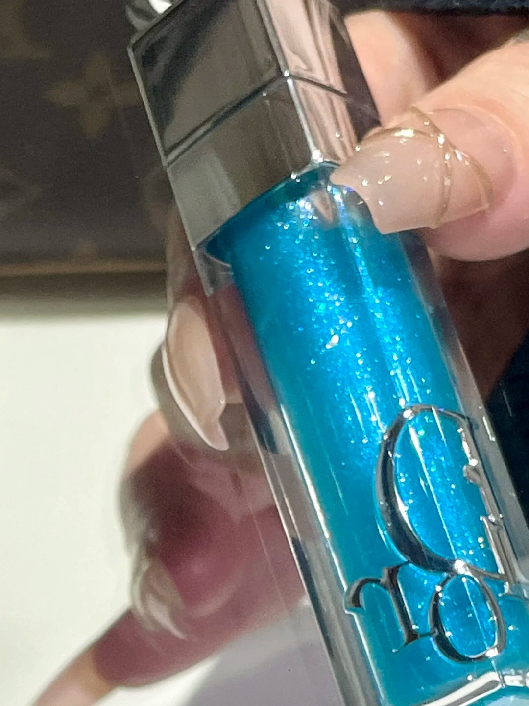 2026夏季限定！DIOR 迪奧 #072 冰透藍唇蜜 唇釉 誘惑豐盈水潤唇彩 