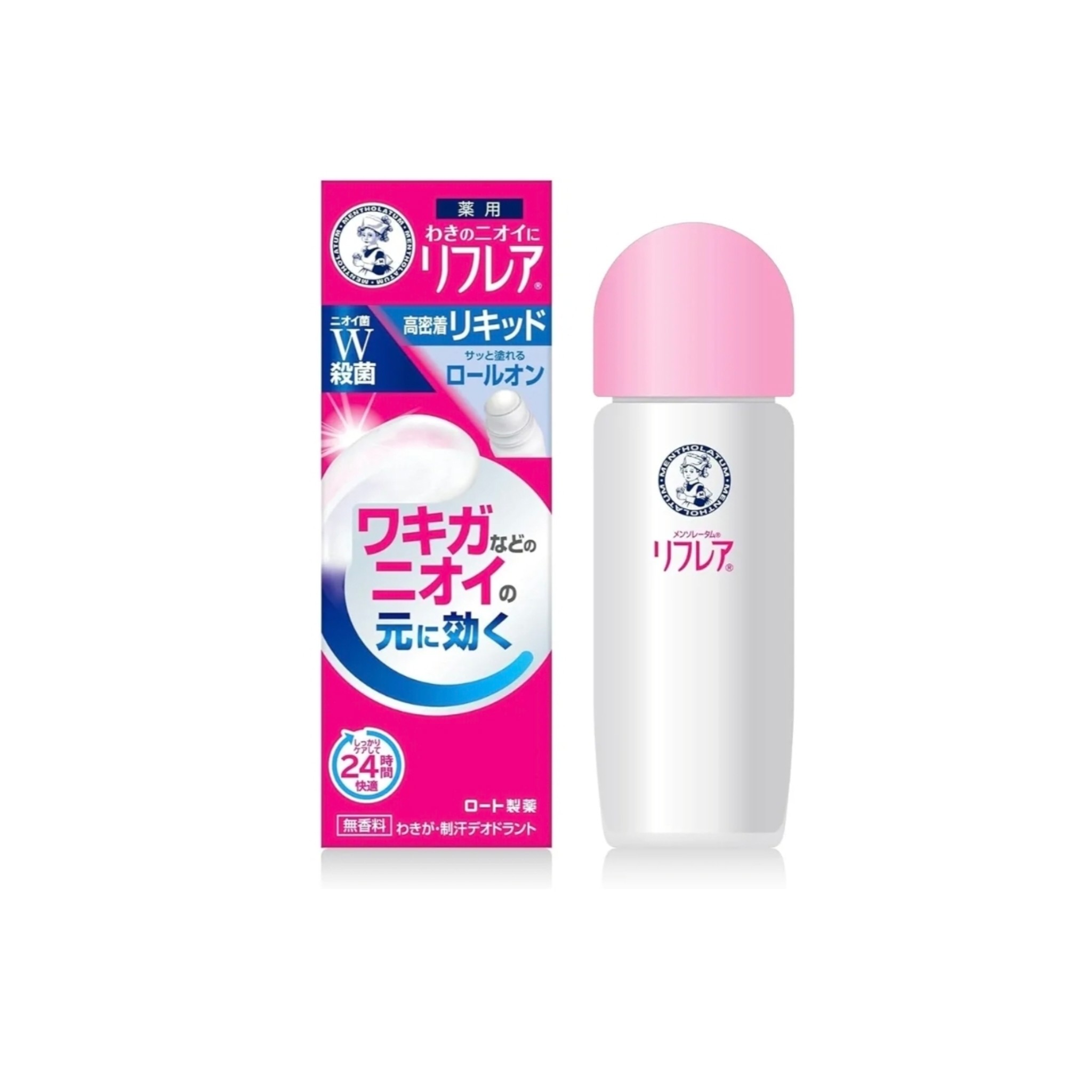 日本樂敦曼秀雷敦 Refrea 強效除臭止汗霜 滾輪型 30ml 無香料配方