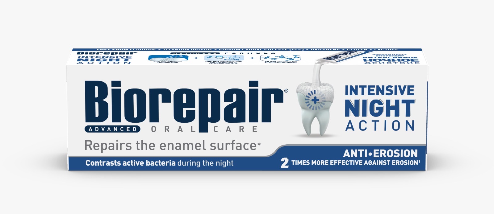 Biorepair® 夜間抗菌去口氣牙膏 Advanced Intensive Night Repair 