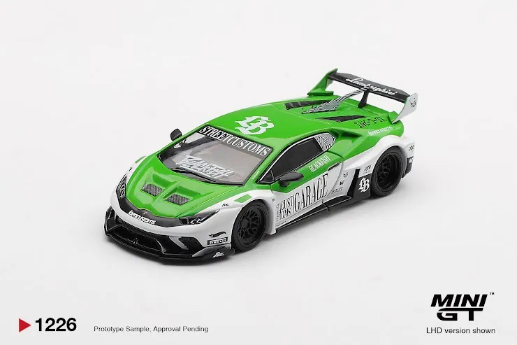 （預訂 Pre Order) Mini GT ( MGT01226-L ) LB★WORKS Lamborghini Huracán GT STREET CUSTOMS