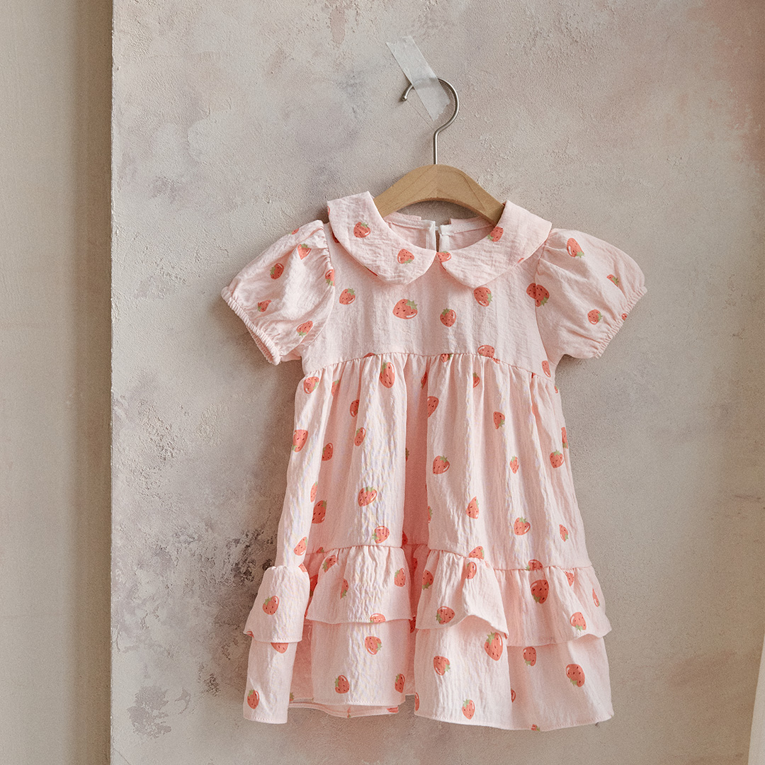 26S/S🌸DTD草莓奶油系列-飄飄連身裙