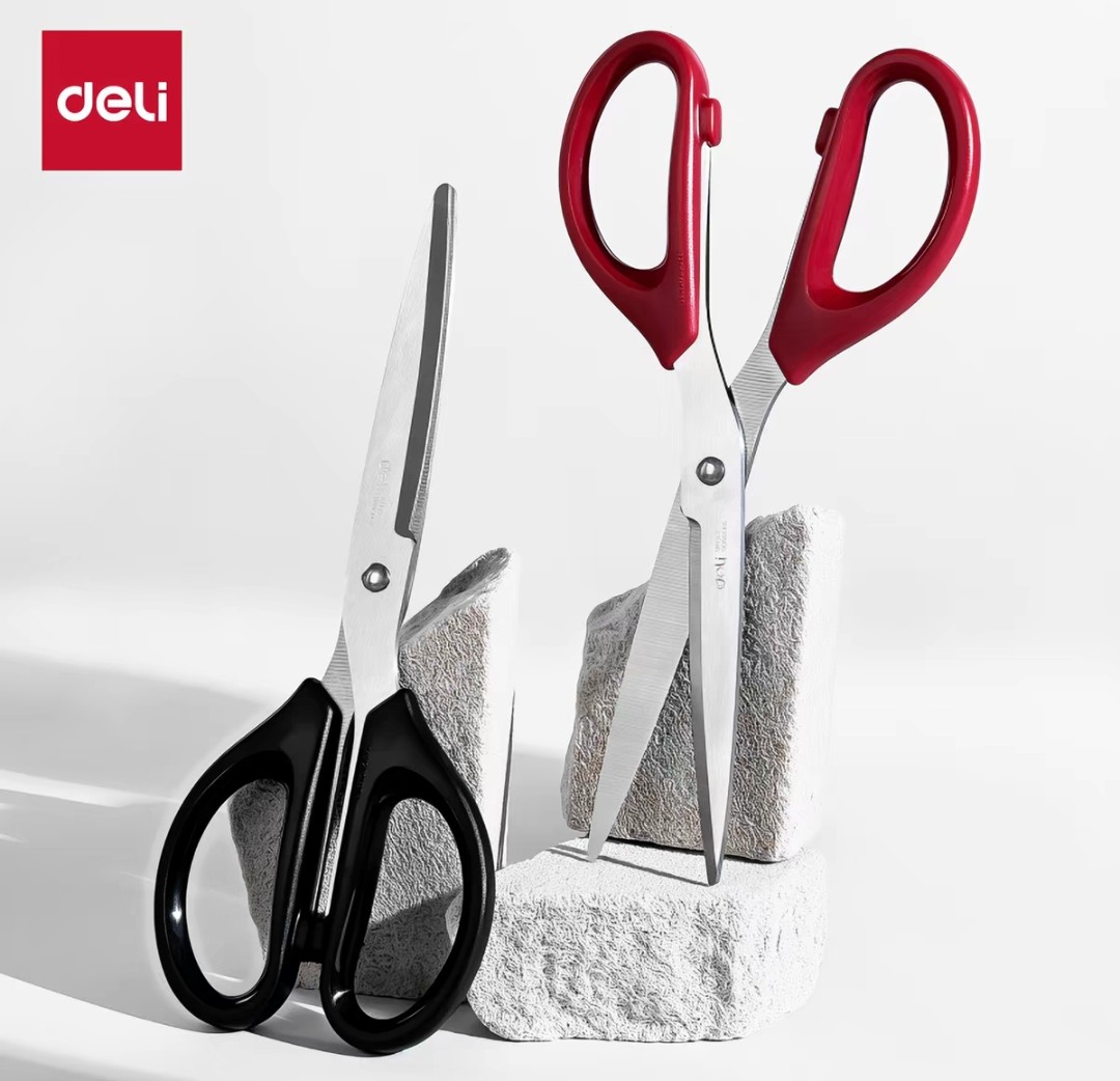 辦公室文具- 得力不鏽鋼剪刀 (S514) 🚛 送貨方式請選(2-3)