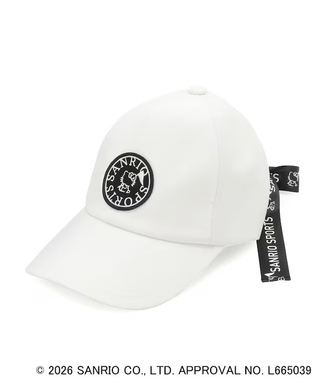 🎀【預訂】Sanrio Kitty Logo Ribbon Cap W