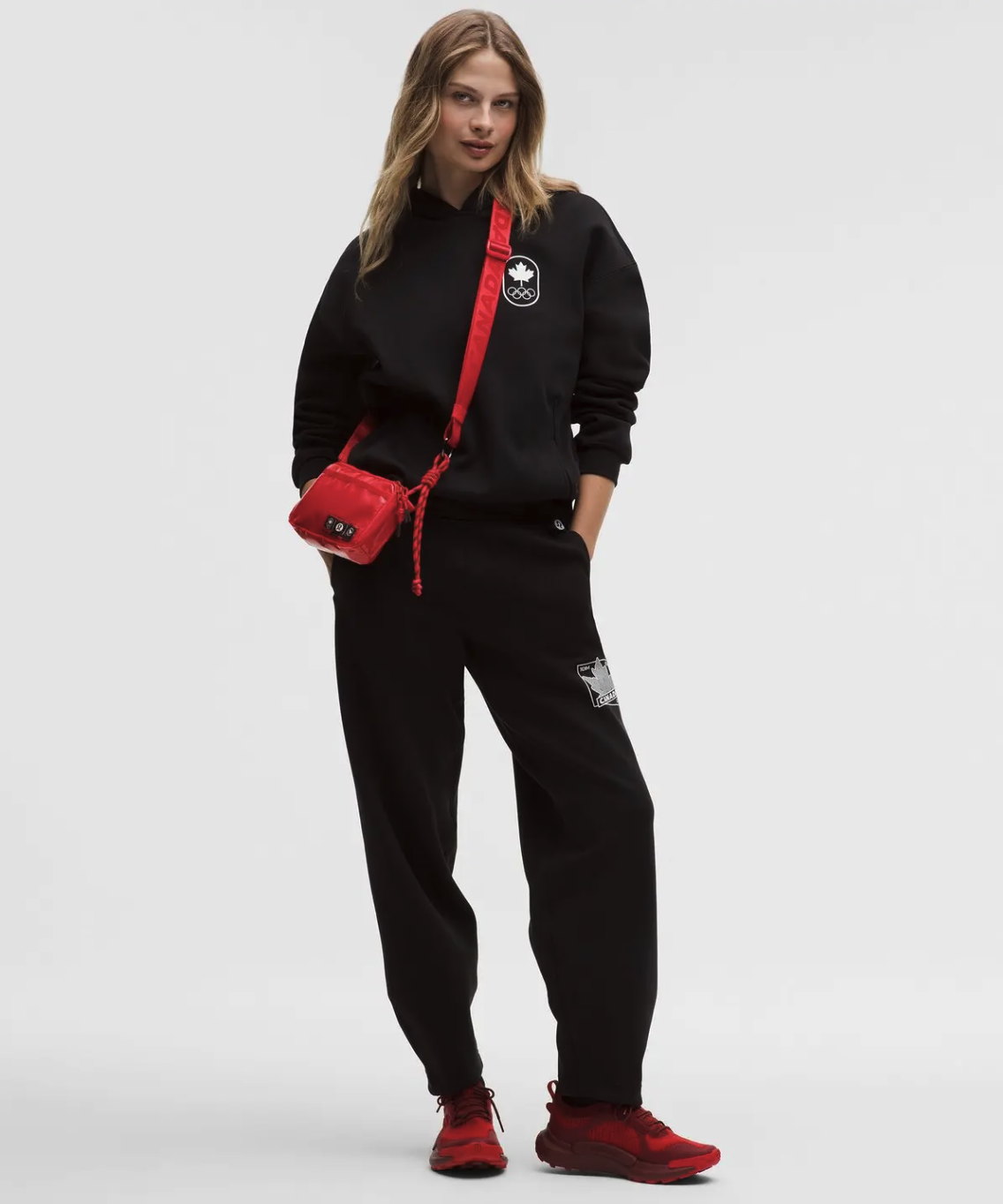 Luluemon Team Canada Future Legacy Easy Access Bag 1.5L COC CPC Logo