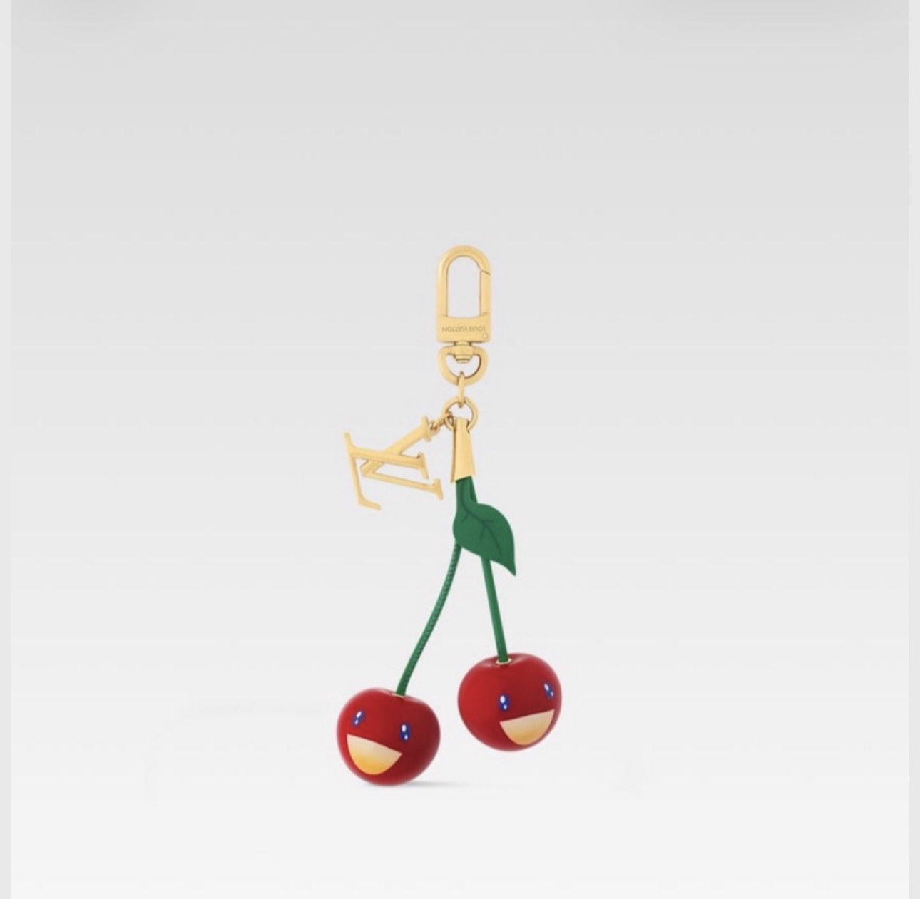 Louis Vuitton村上隆限量版 cherry & charm charm