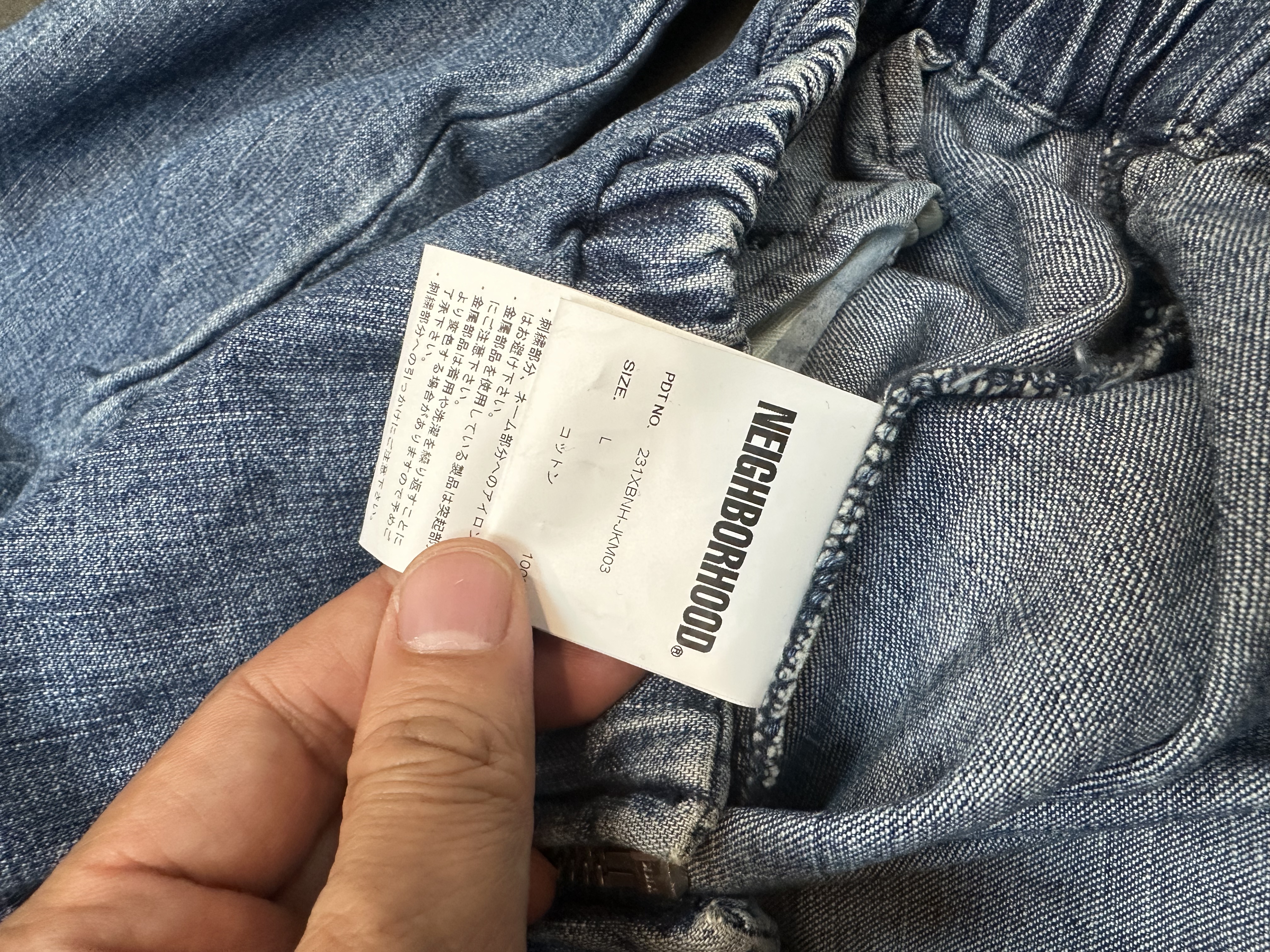 neighborhood denim jacket 