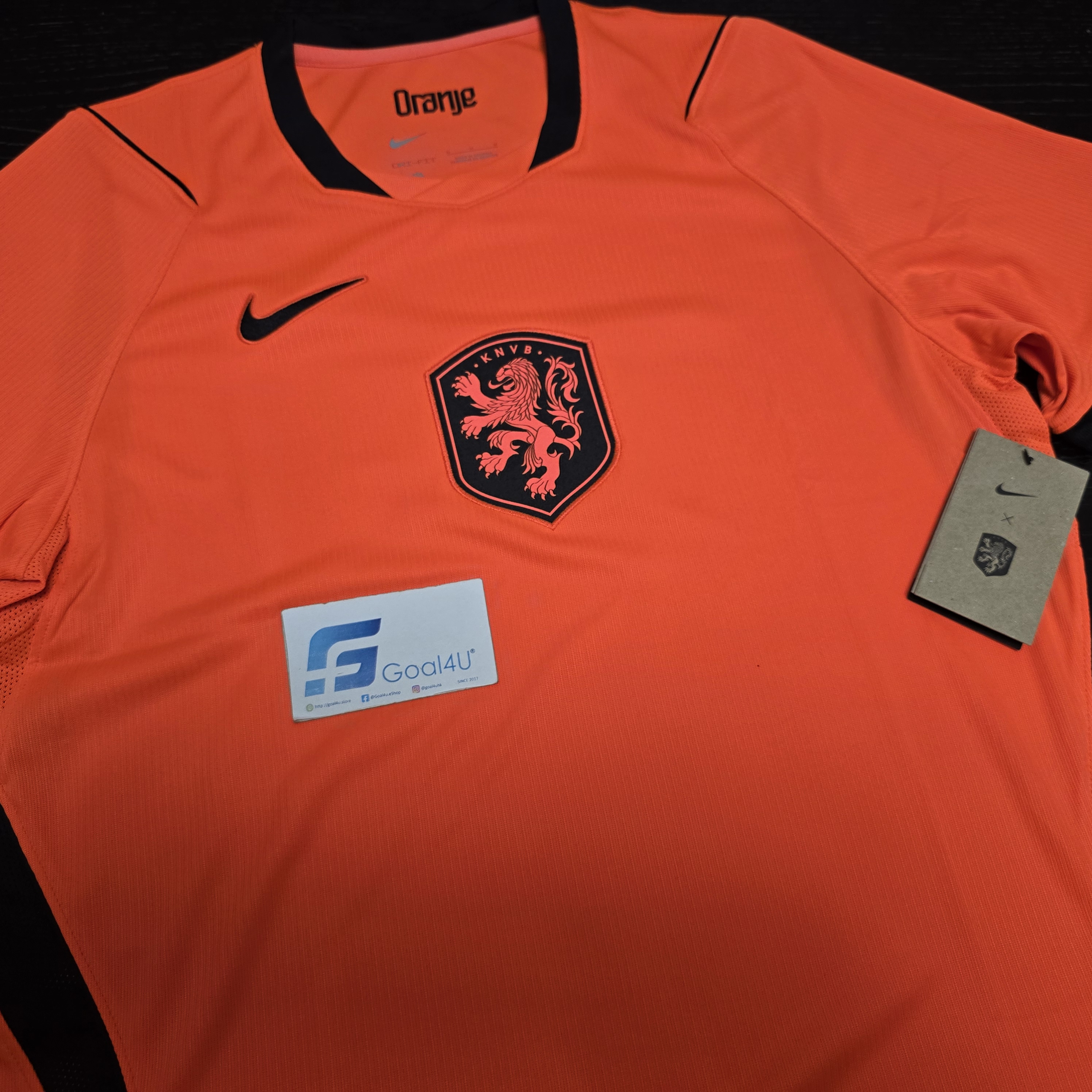 #部分碼現貨 Nike Netherlands 荷蘭 2026-27 主場球迷版球衣 (可加印字章) IB5334