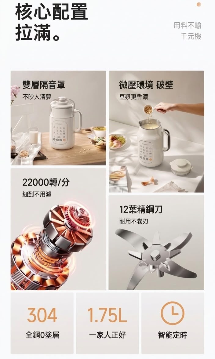  大宇  DAEWOO 豆漿破壁機 DY-SMPDD02 香港三腳插頭 (預購產品)