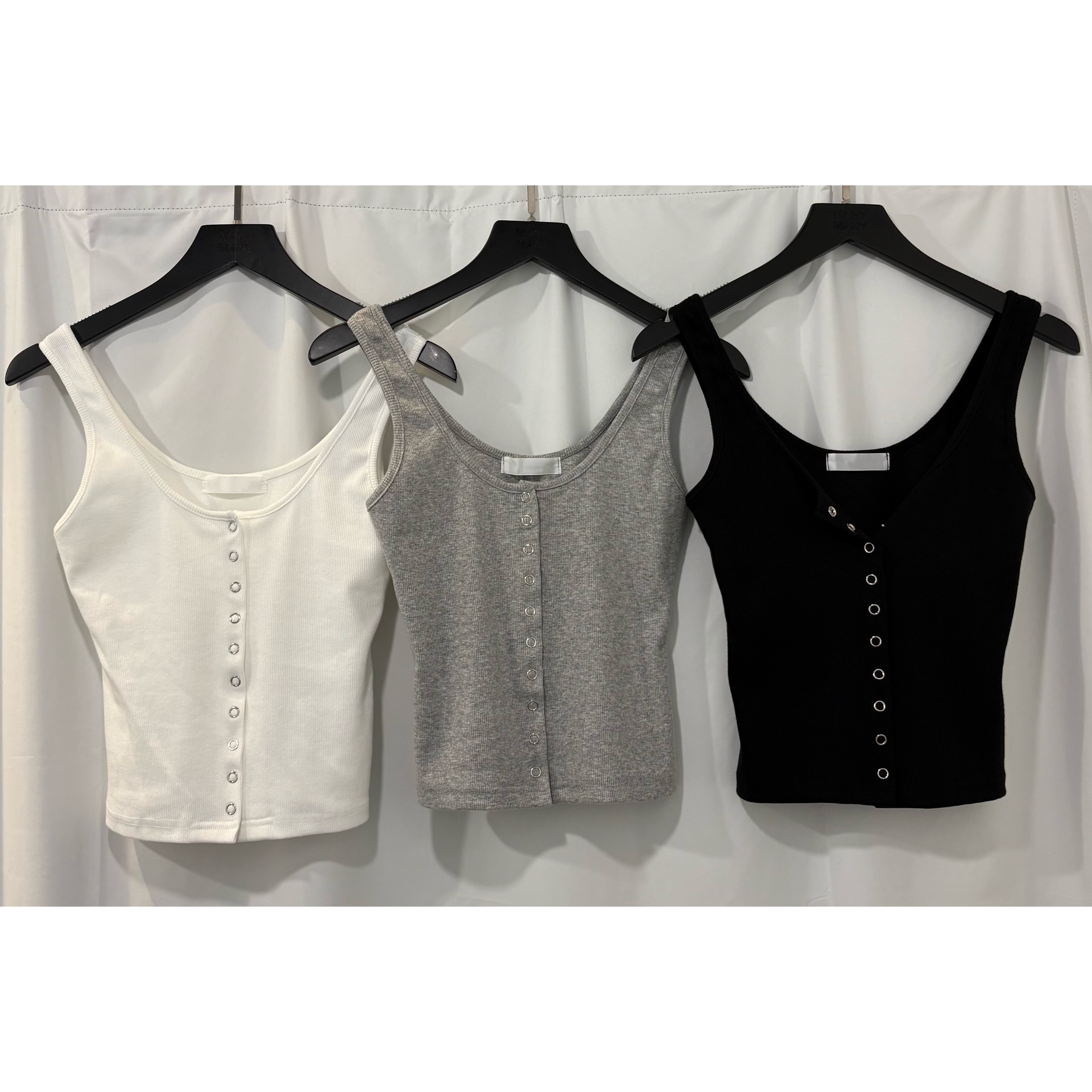 新品價6月6截單🤍2606E《PRESS STUD VEST》