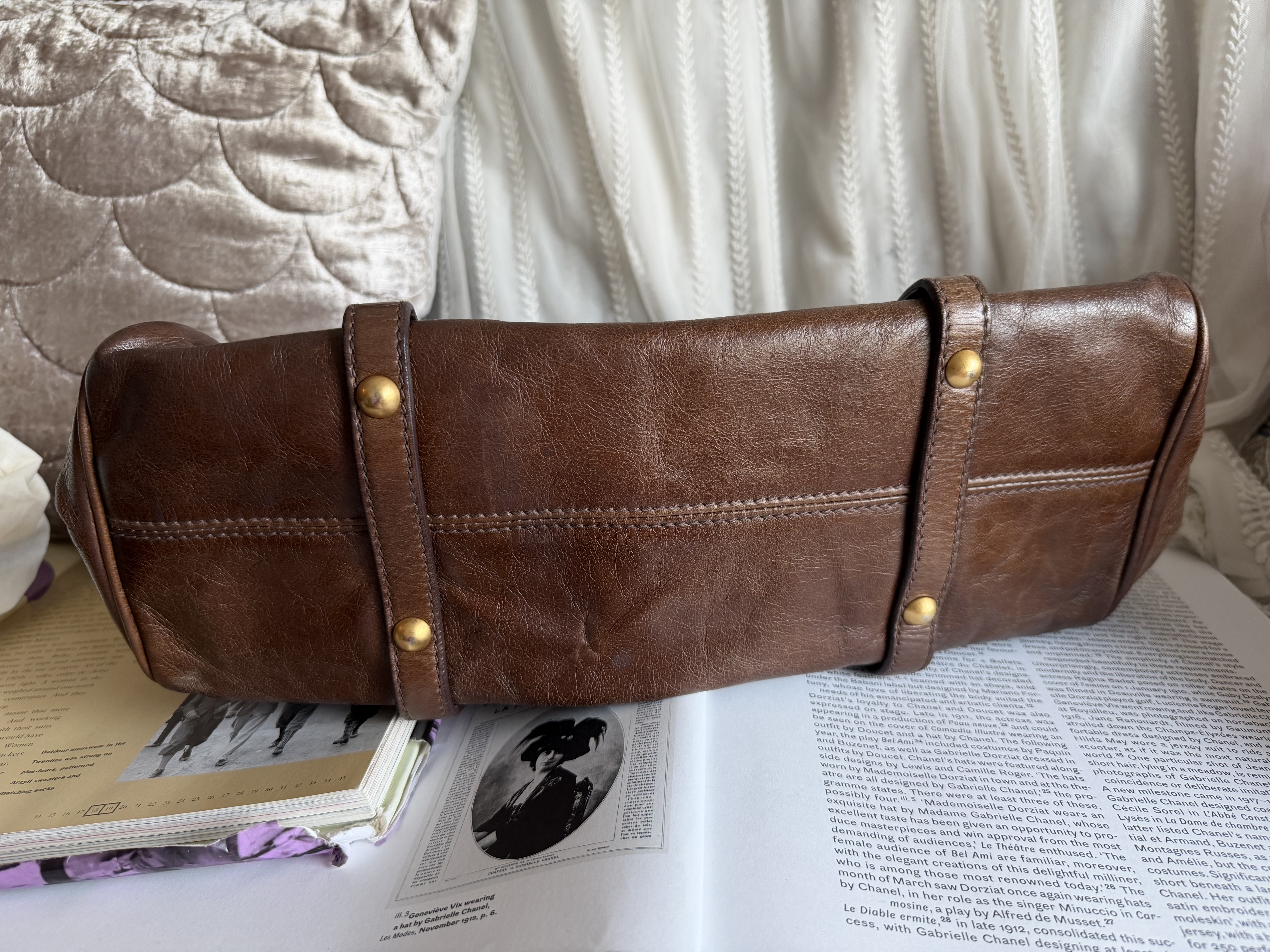 Miu miu vitello bag brown 