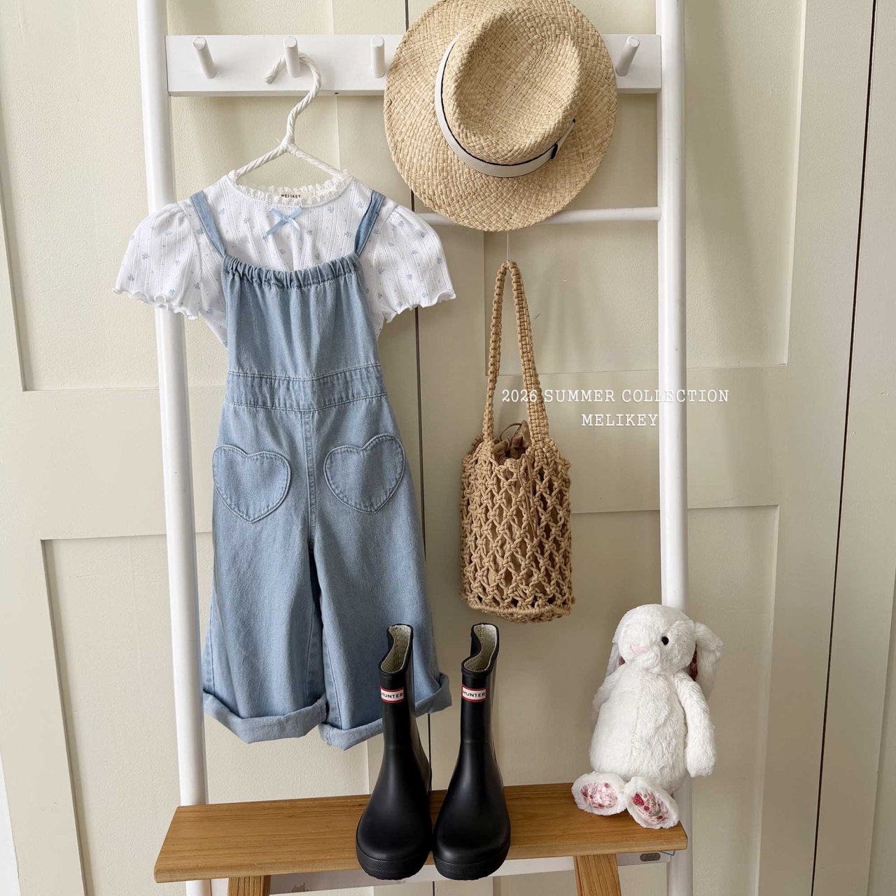 Pocket Suspender Suit