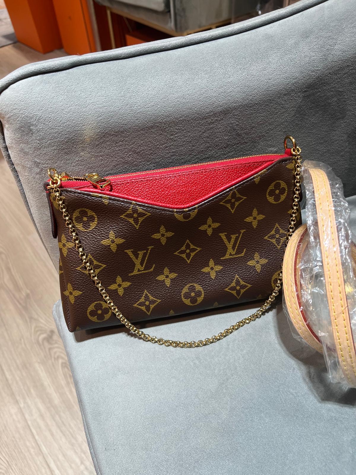 Lv Pallas Clutch 2way Bag M41638 100%Authentic, Unused 未使用品 ✅strap 斜揹長肩帶✅Dust bag 