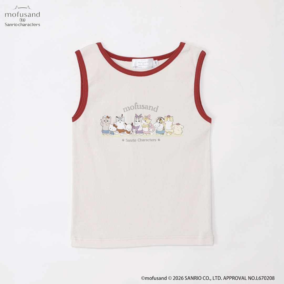 Mofusand 鯊魚貓 tee｜預訂