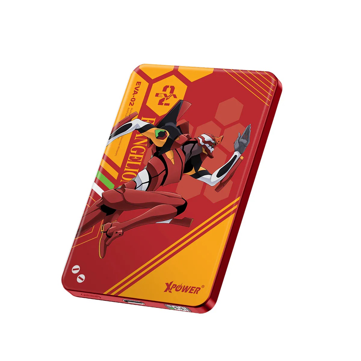 XPOWER EVA新世紀福音戰士 3合1 10000mAh超薄數顯無線充電器(M10K)