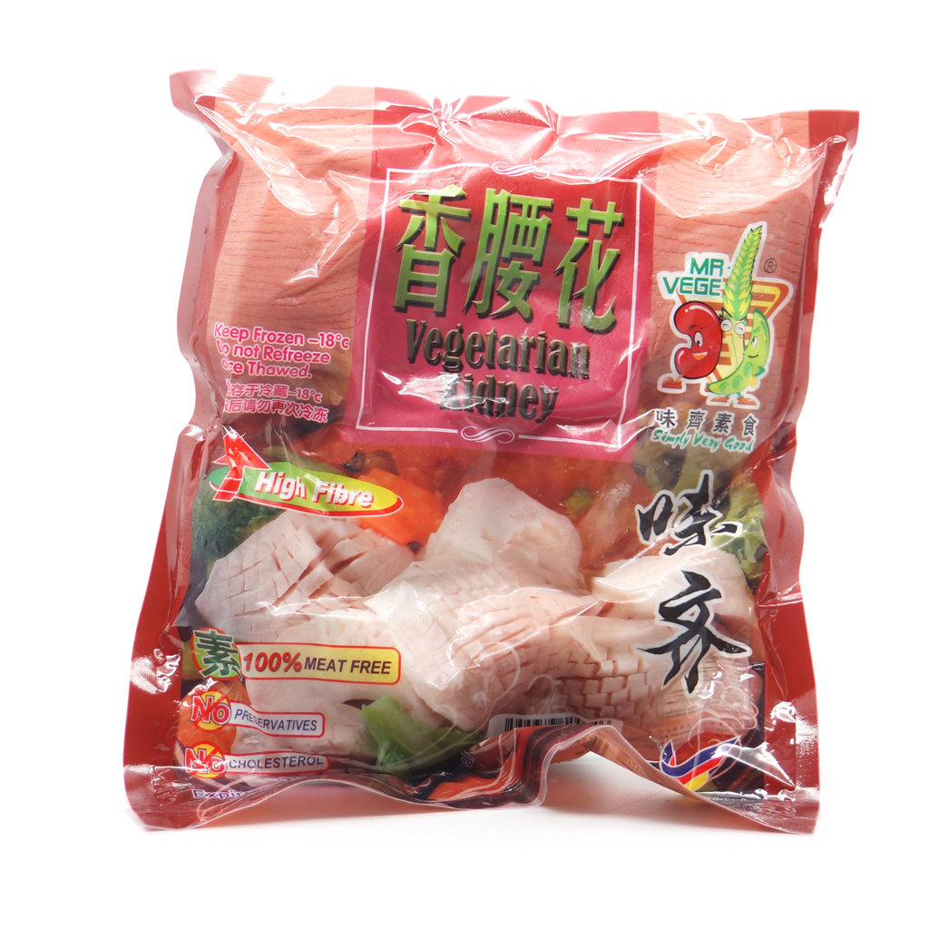 華林園-香腰花(純素) 490g/ Mr. Vege Vegetarian Kidney (Vegan) 490g