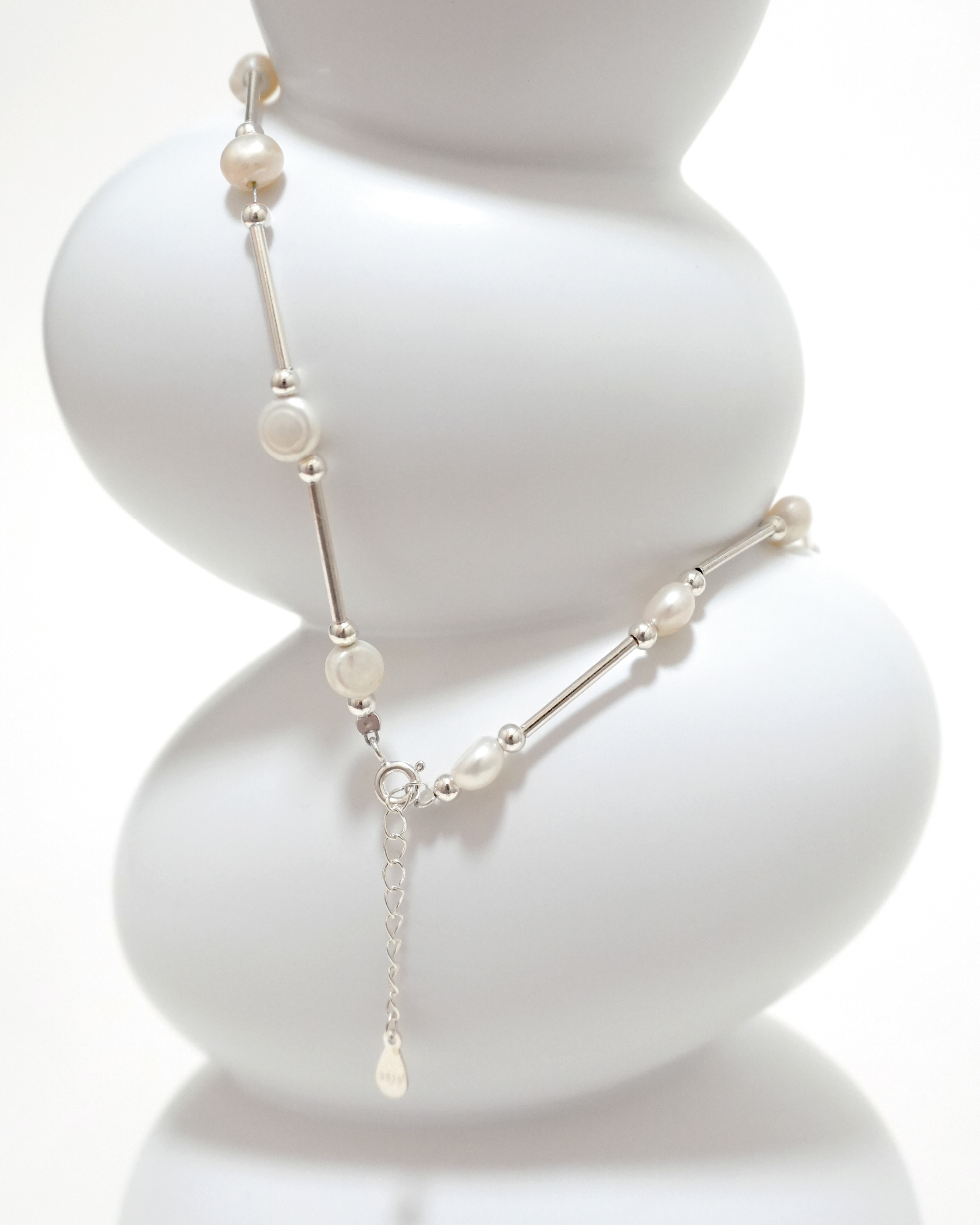 Unique Irregular Pearl Necklace