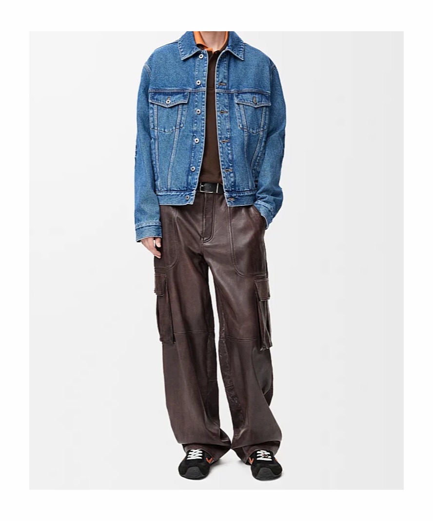 Loewe 男士 长袖牛仔外套IT-42 IT-46 IT-48 IT-50 IT-52码 