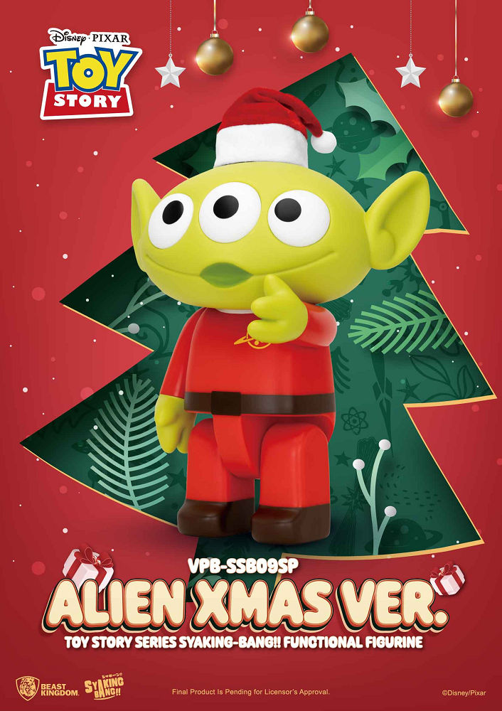 📦訂購 台灣代購 Disney 迪士尼 Toy Story 反斗奇兵 三眼仔 (聖誕版) SYAKING 存錢筒 錢罌 Coin Bank