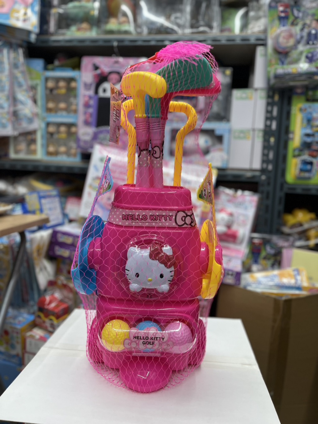 【預訂】韓國直送 Sanrio Hello Kitty 高爾夫球玩具套裝