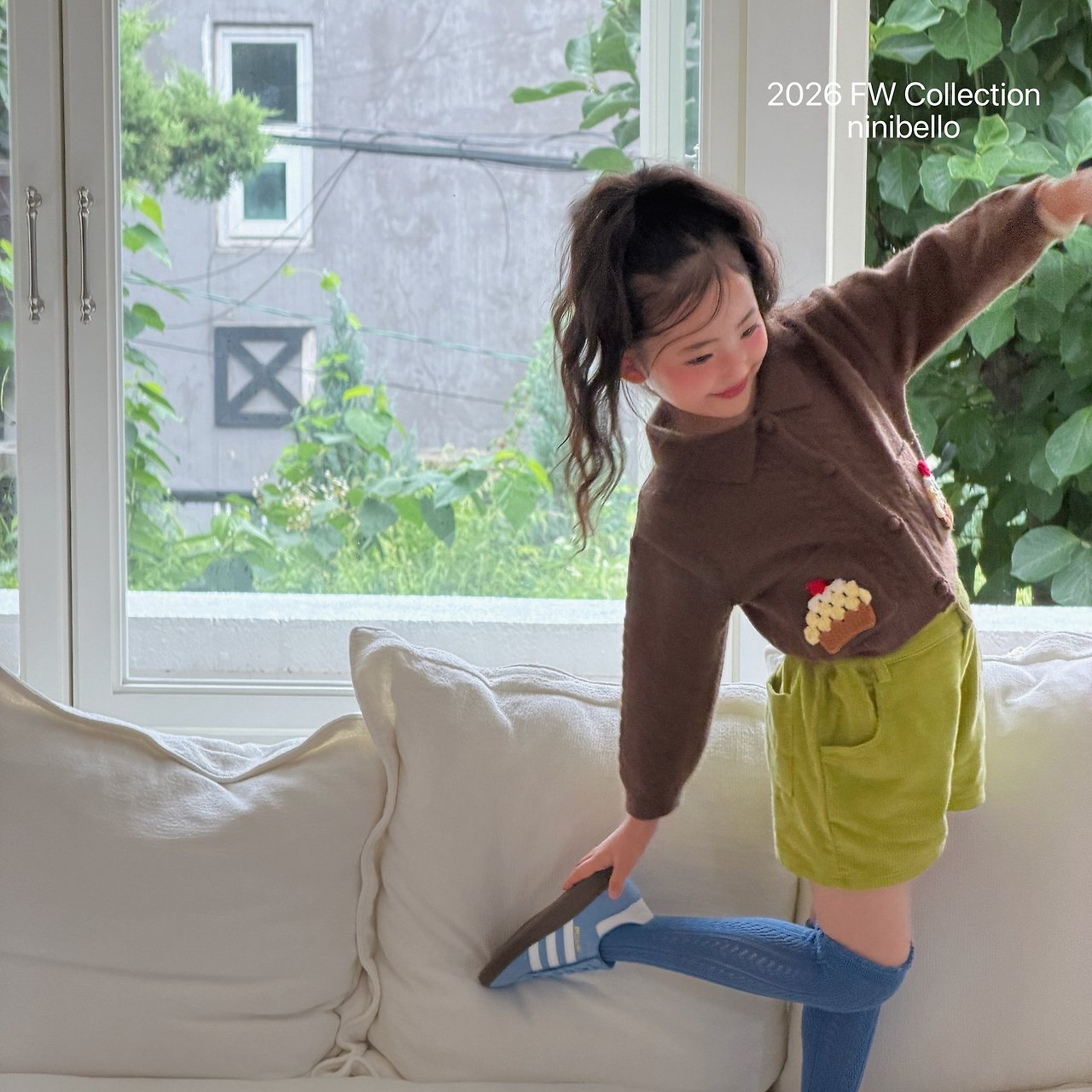 Ninibello | Peekaboo Corduroy Shorts 