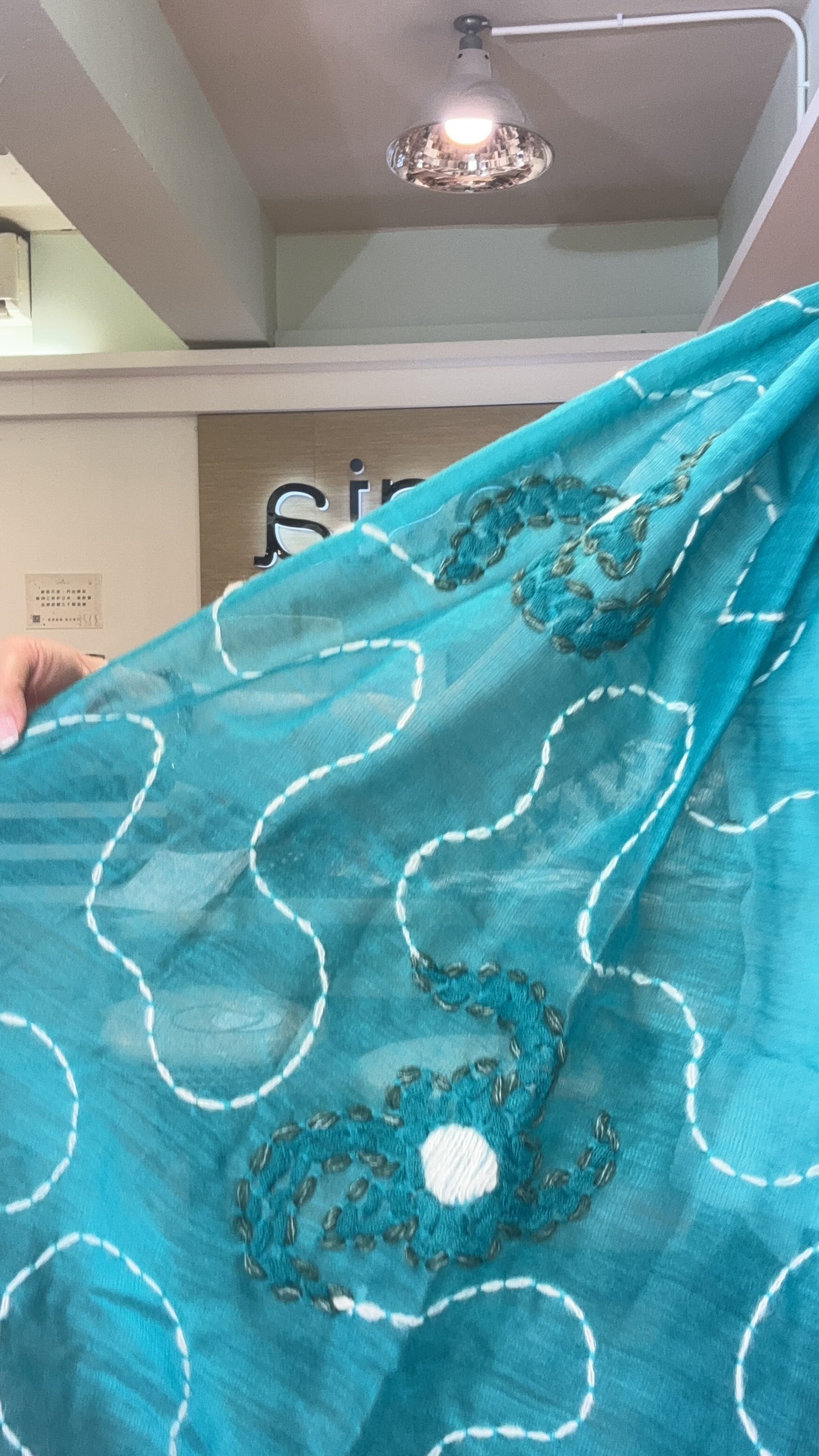 [訂購］ A16 印度手工刺繡 Scarf 