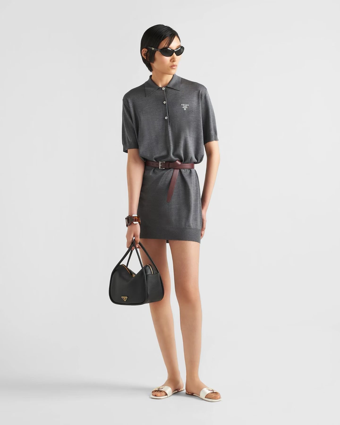 Prada Darling 皮革手袋