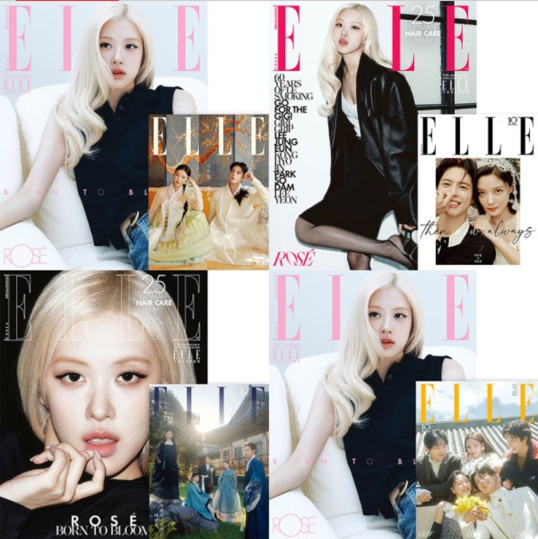 「《雲畫的月光》五人幫」10週年紀念《ELLE》寫真集