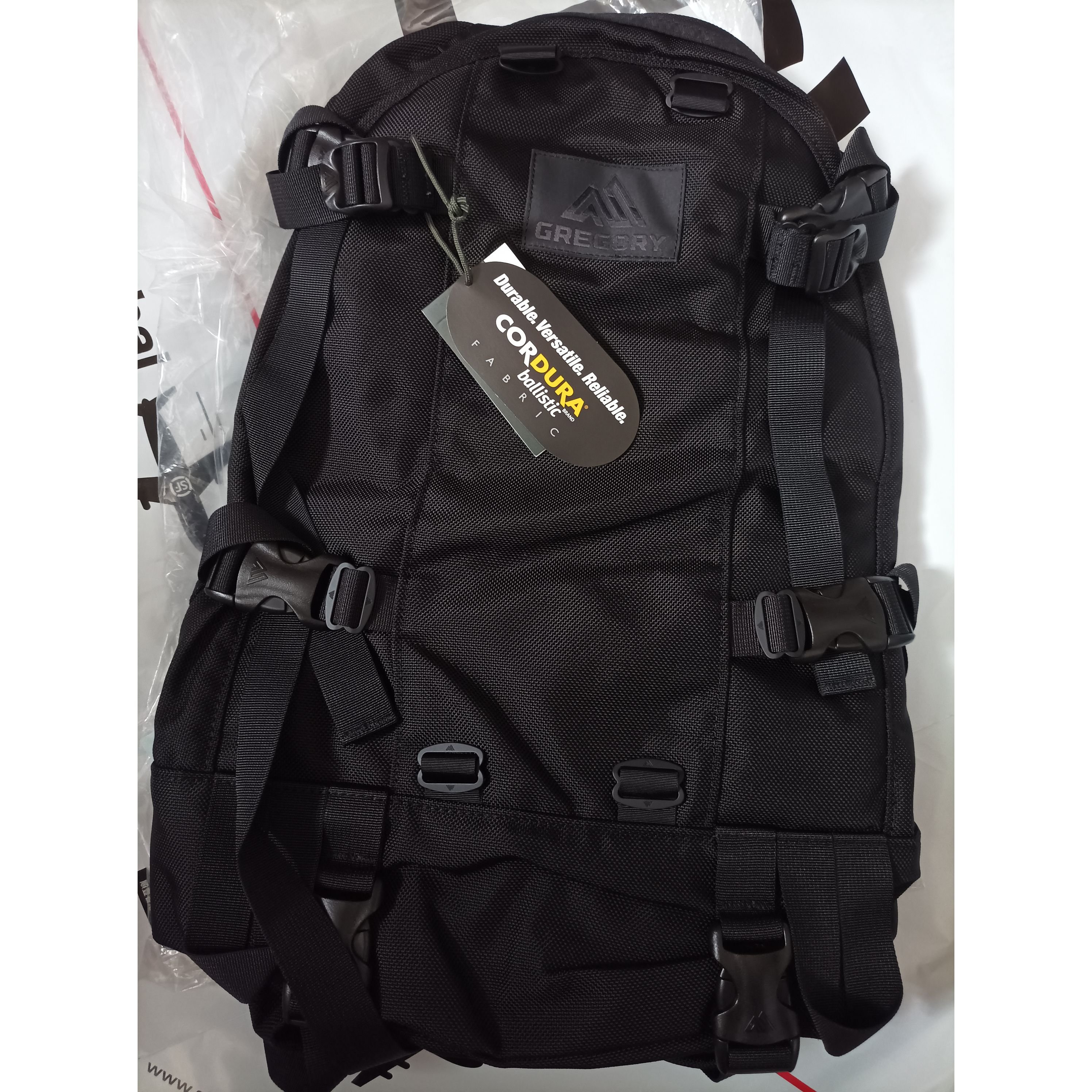 GREGORY DAY & HALF BLACK BALLISTIC CORDURA