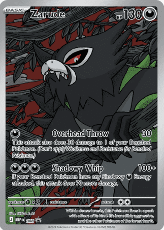 Pokemon TCG Mega Evolution Promos - Zarude-088