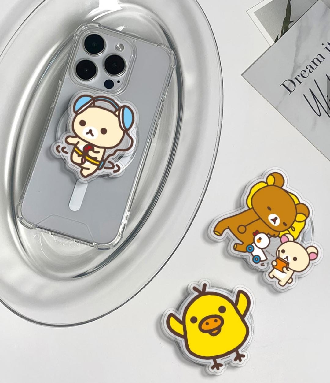 《預訂貨品》全新韓國限定 Rilakkuma 手機支架